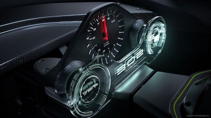Teljesen mechanikus alapokra épült az egyedi Porsche tanulmányautó