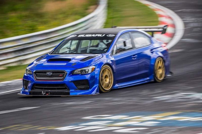 A Subaru WRX STI a leggyorsabb szedán a Nürburgringen