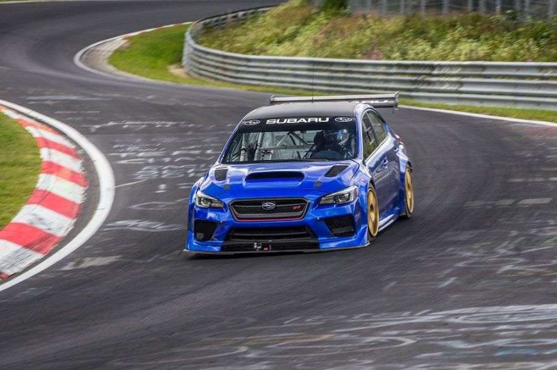 Subaru Nürburgring körrekord