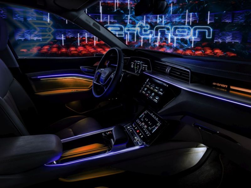 Audi e-tron belső