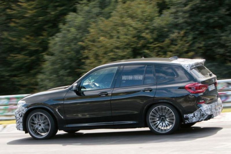 Kémfotókon a BMW X3 M