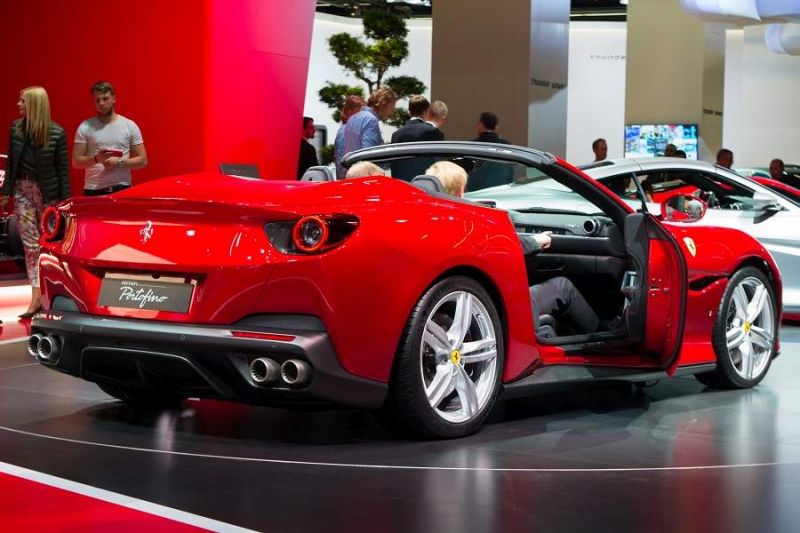 Ferrari Portofino a legnagyobb német autókiállításon