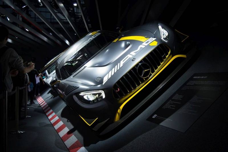 Mercedes-AMG GT3 a Frankfurti Autószalonon